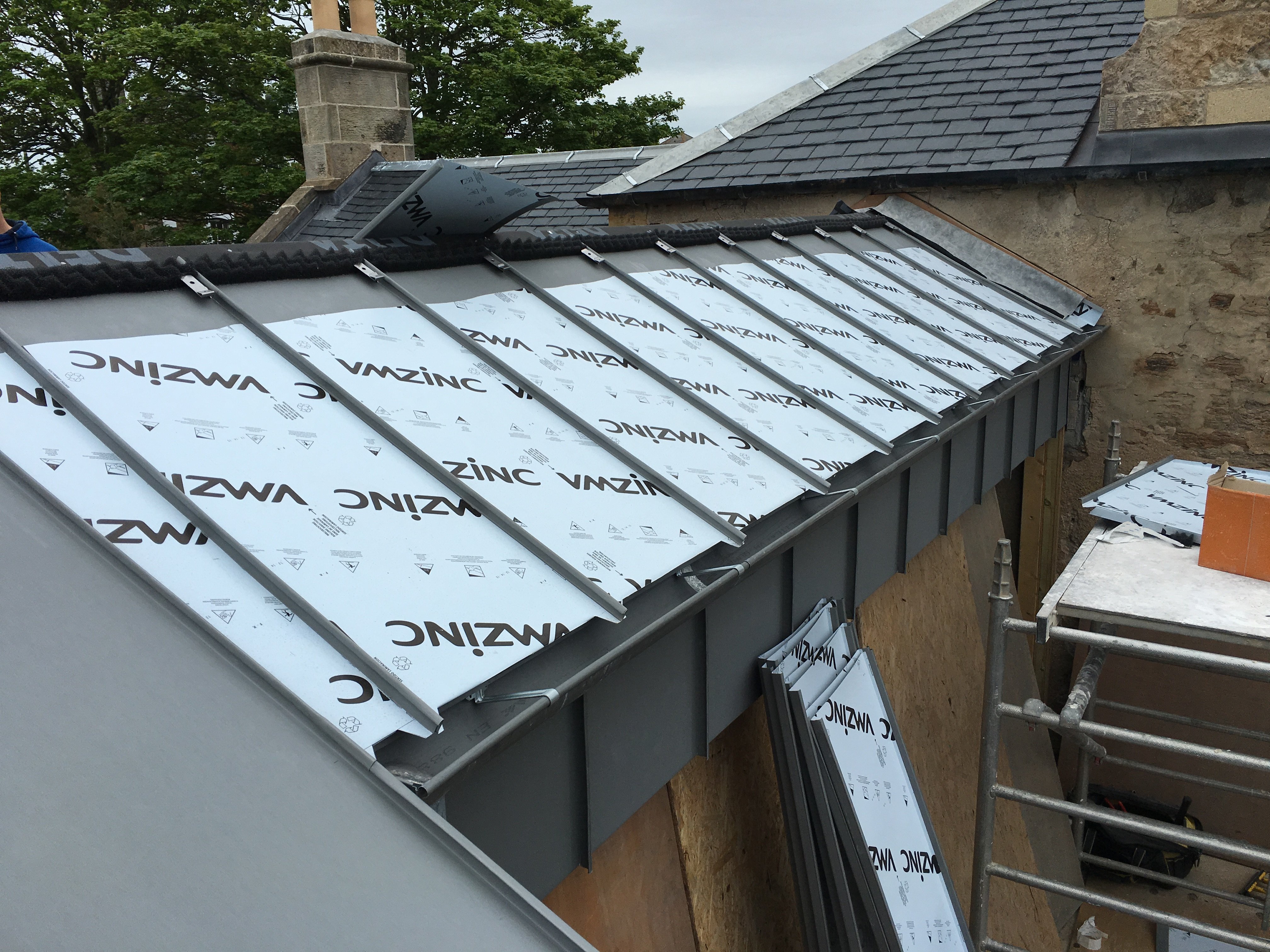 Durable and affordable zinc roofing services in Glasgow